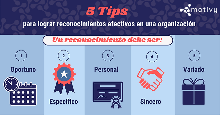 5 tips para un reconocimiento efectivo